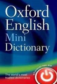 OXFORD MINI DICTIONARY