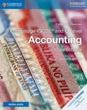 IGCSE and O Level Accounting STUDENT BOOK