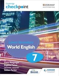 Cambridge Checkpoint Lower Secondary World English Student's Book 7 