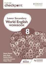 Cambridge Checkpoint Lower Secondary World English Workbook 8