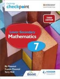 HODDER CAMBRIDGE CHECKPOINT LOWER SECONDARY MATHEMATICS (NEW ED.) STUDENT BOOK 7