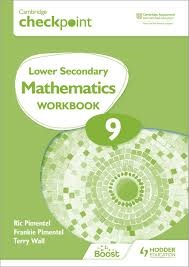 HODDER CAMBRIDGE CHECKPOINT LOWER SECONDARY MATHEMATICS (NEW ED.) WORKBOOK 9