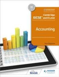 HODDER CAMBRIDGE IGCSE O LEVEL ACCOUNTING