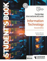 Cambridge International AS Level Information Technology Student's Book 2nd Edition