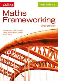 COLLINS MATHS FRAMEWORKING (THIRD ED.) PUPIL BOOK 3.3