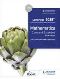 Cambridge IGCSE Mathematics core and extended course book fifth  edition