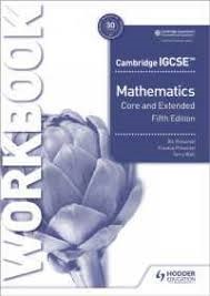 Cambridge IGCSE MATH WorkBook 5th edition